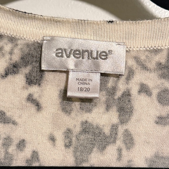 ☀️ Avenue Leopard Print Button Front Cardigan - Picture 2 of 6